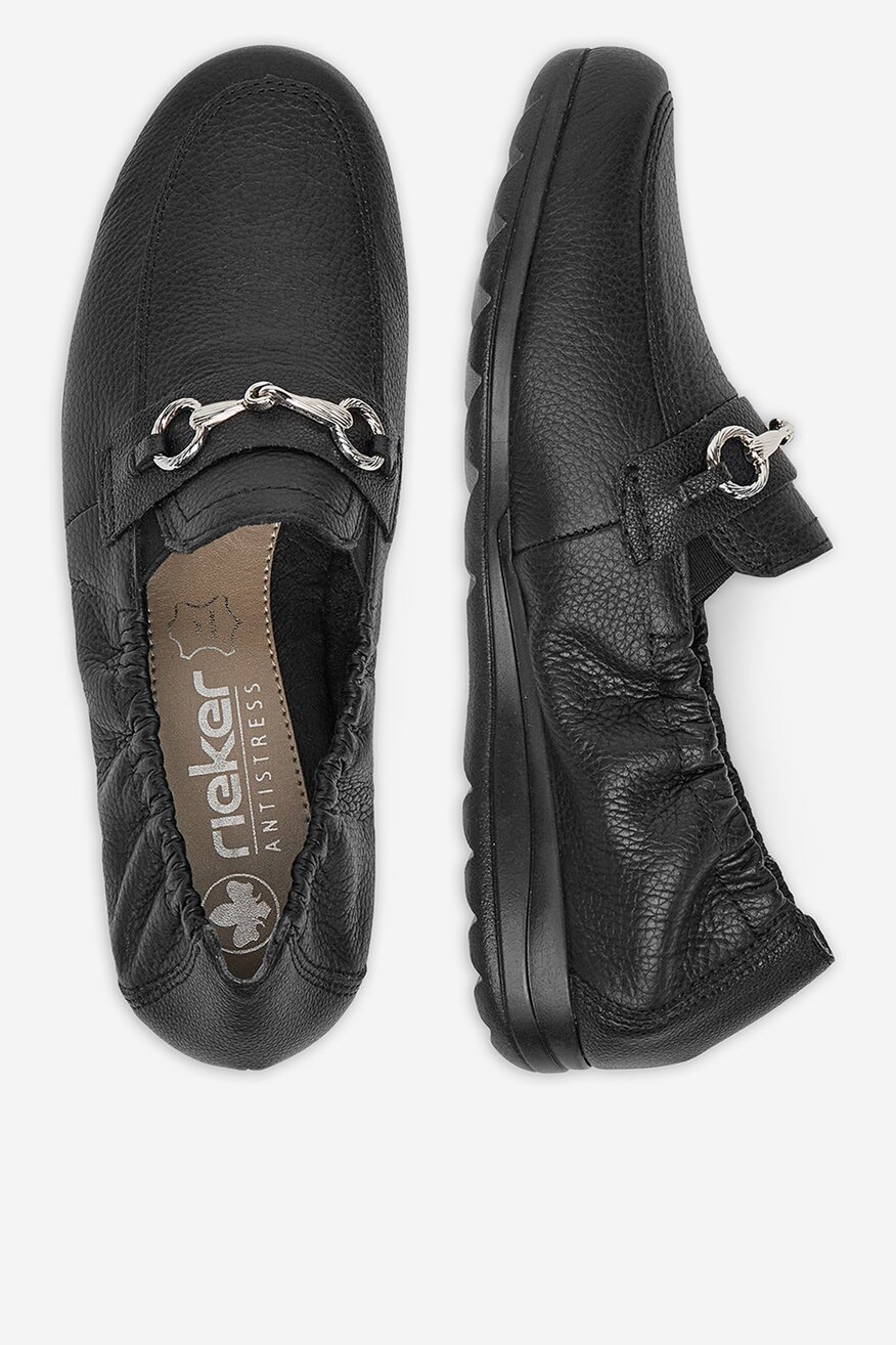 Mocasini Rieker NEGRU - 5903419553363