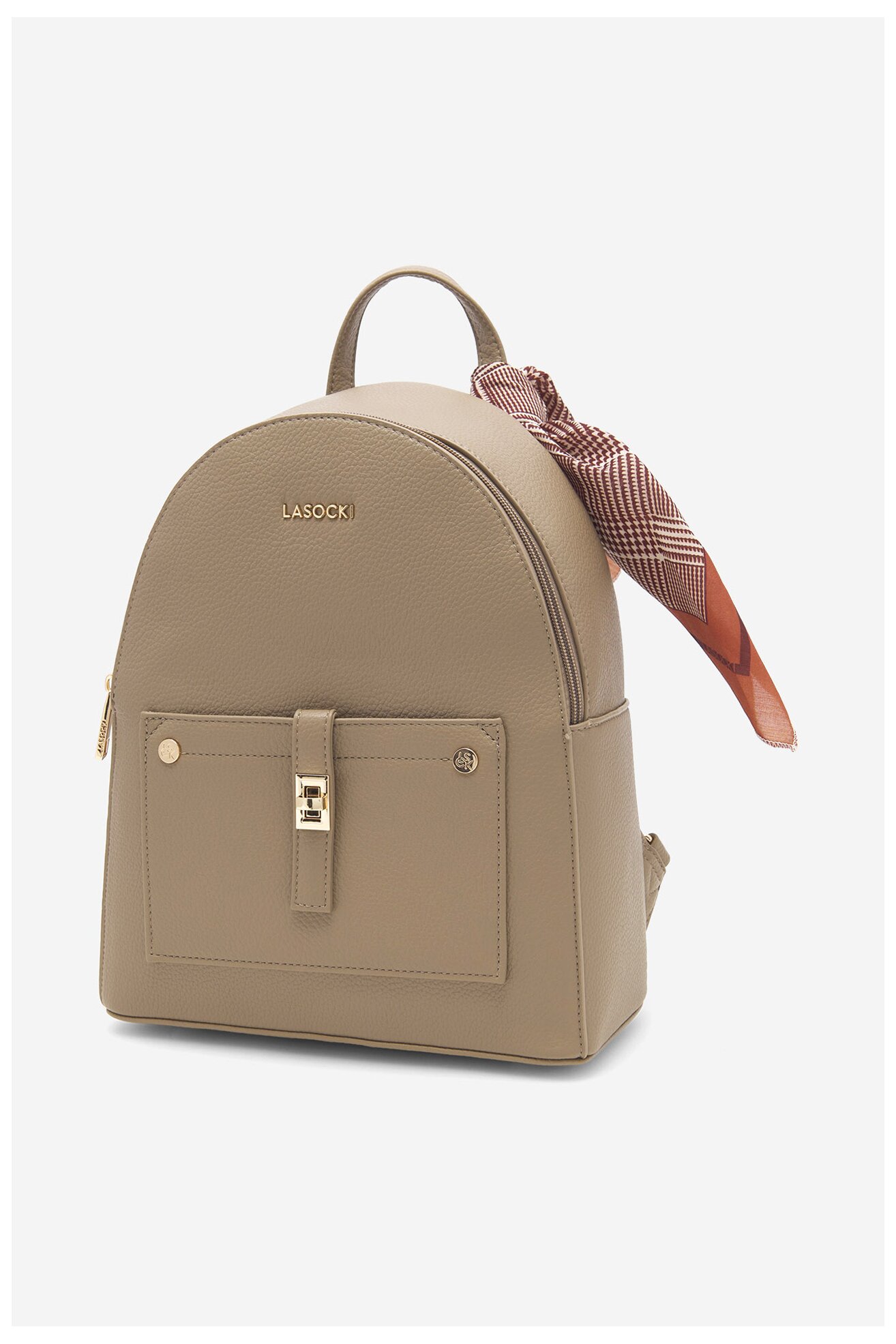 Plecak Lasocki MLP-J-016-05 Beżowy ciemny