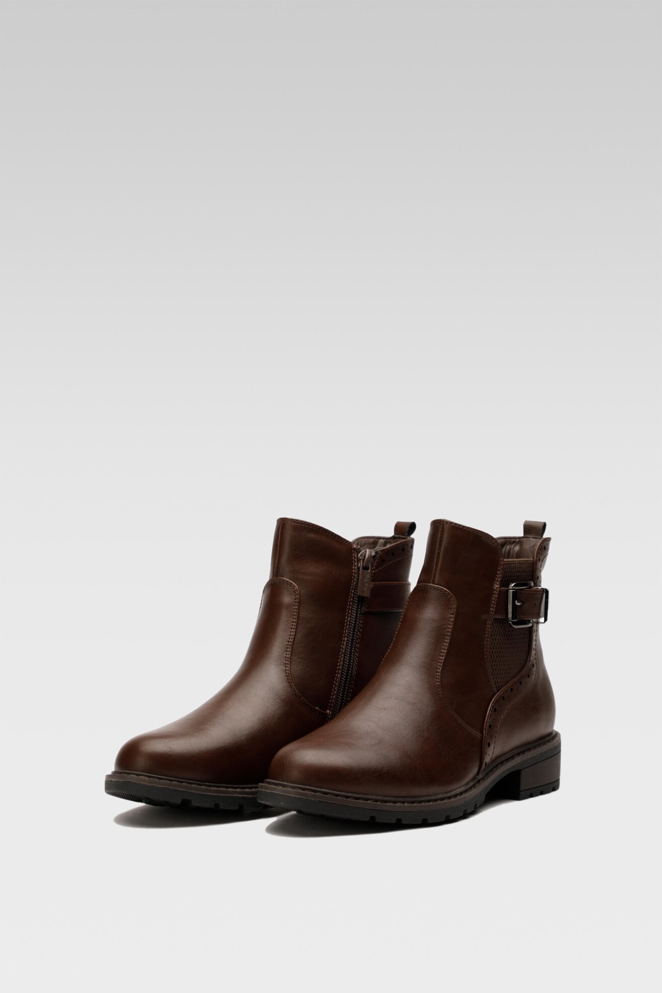 Botki Clara Barson WYL3172-1 Brązowy