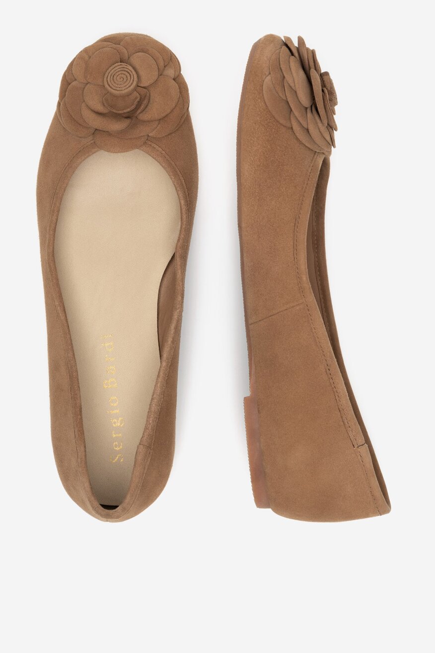 
                Sergio Bardi - Baleriny zamszowe - 5906751038154