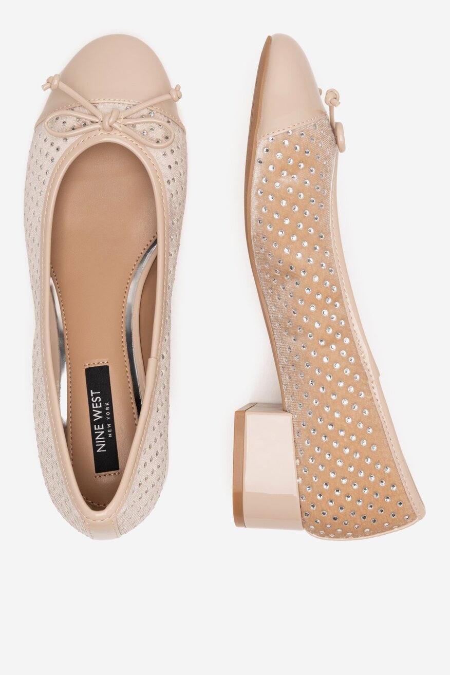 Pantofi cu toc NINE WEST BEJ - 5905588889632
