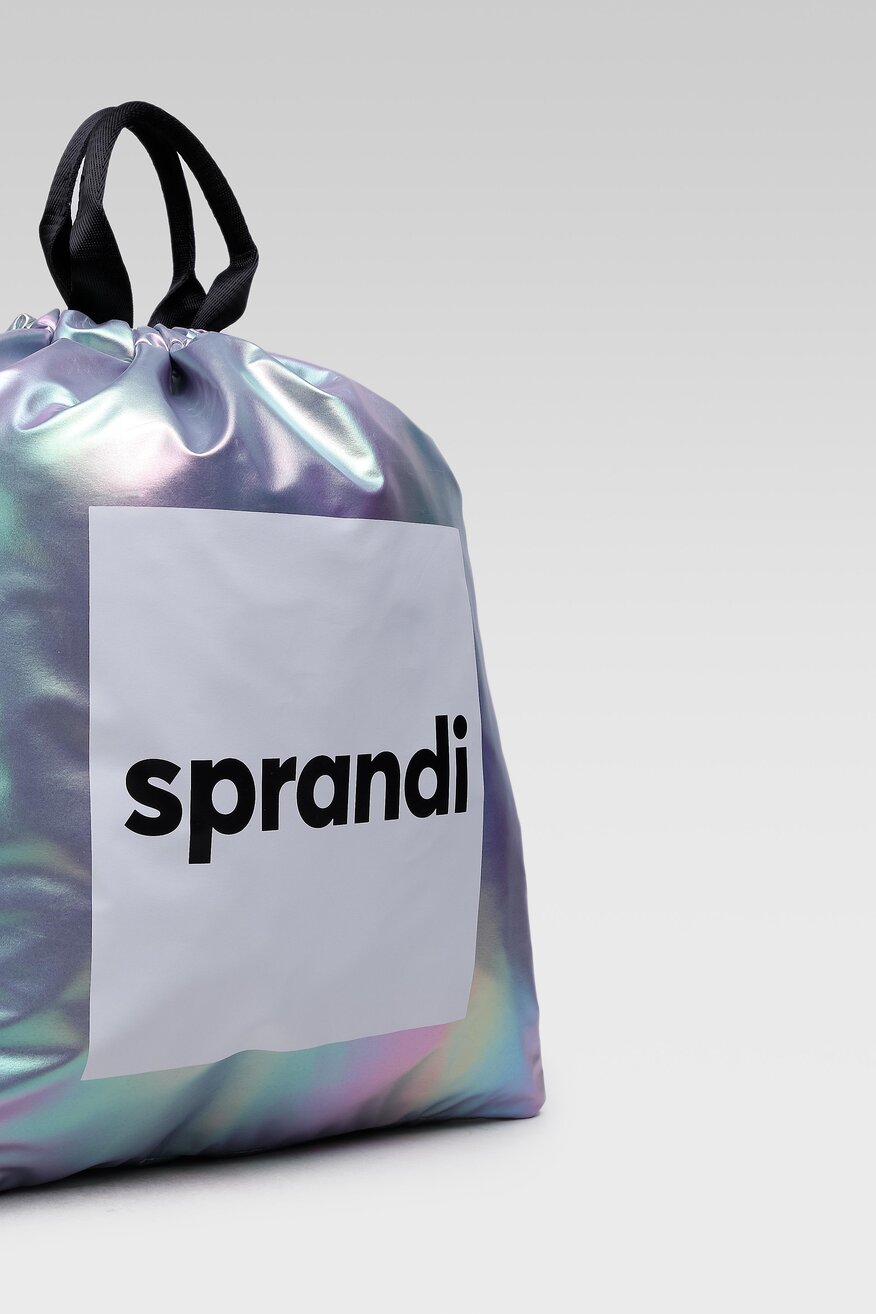 Sprandi - Plecak metaliczny srebrny - 5904248213206