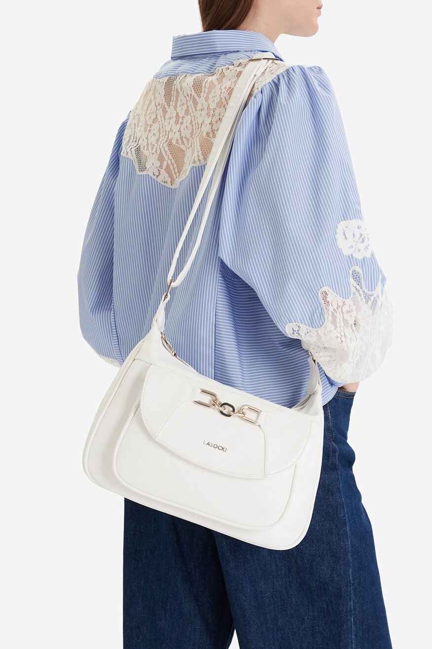 
                Kézitáska Lasocki CSONTSZÍNŰ - 5906751533840