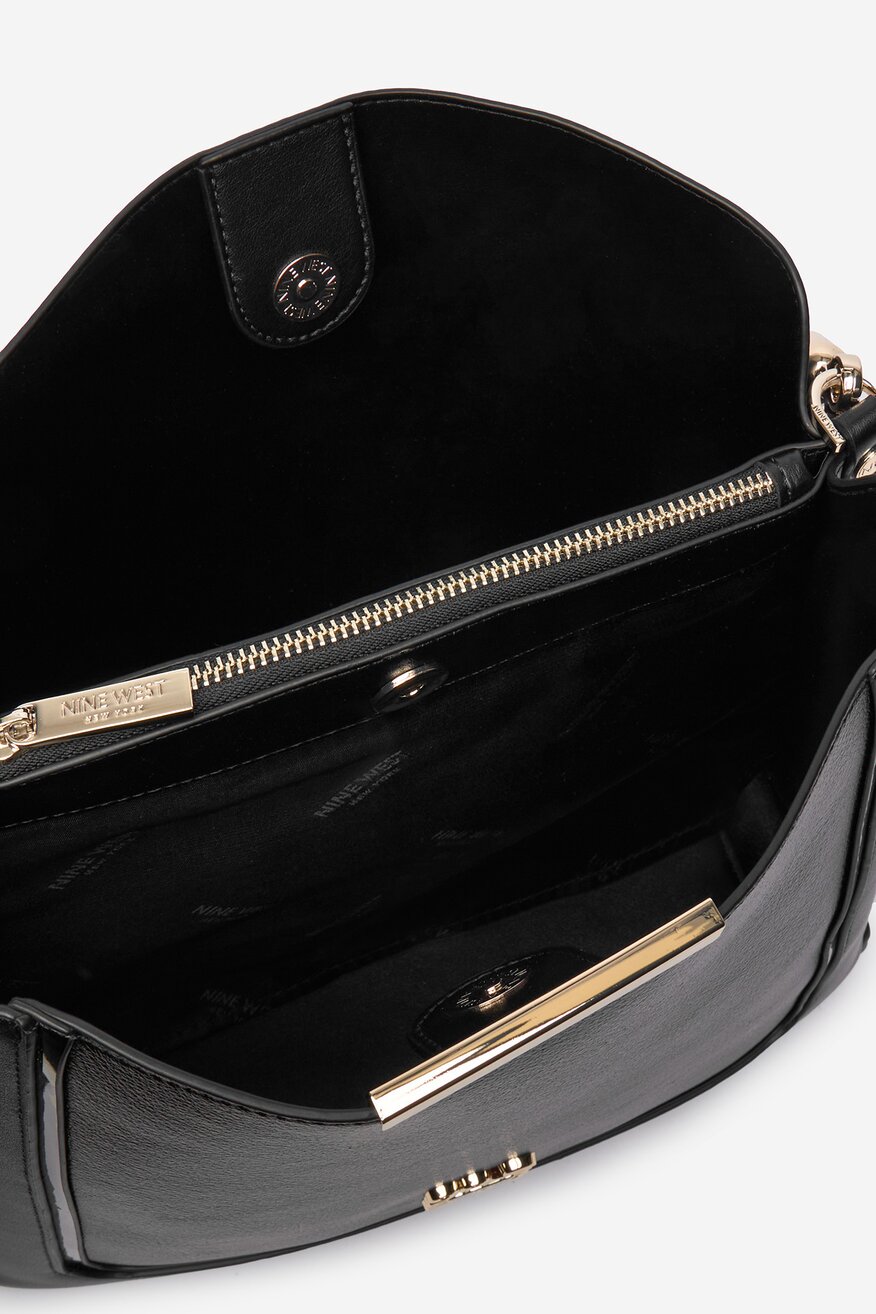 Kézitáska NINE WEST FEKETE - 5906751555842