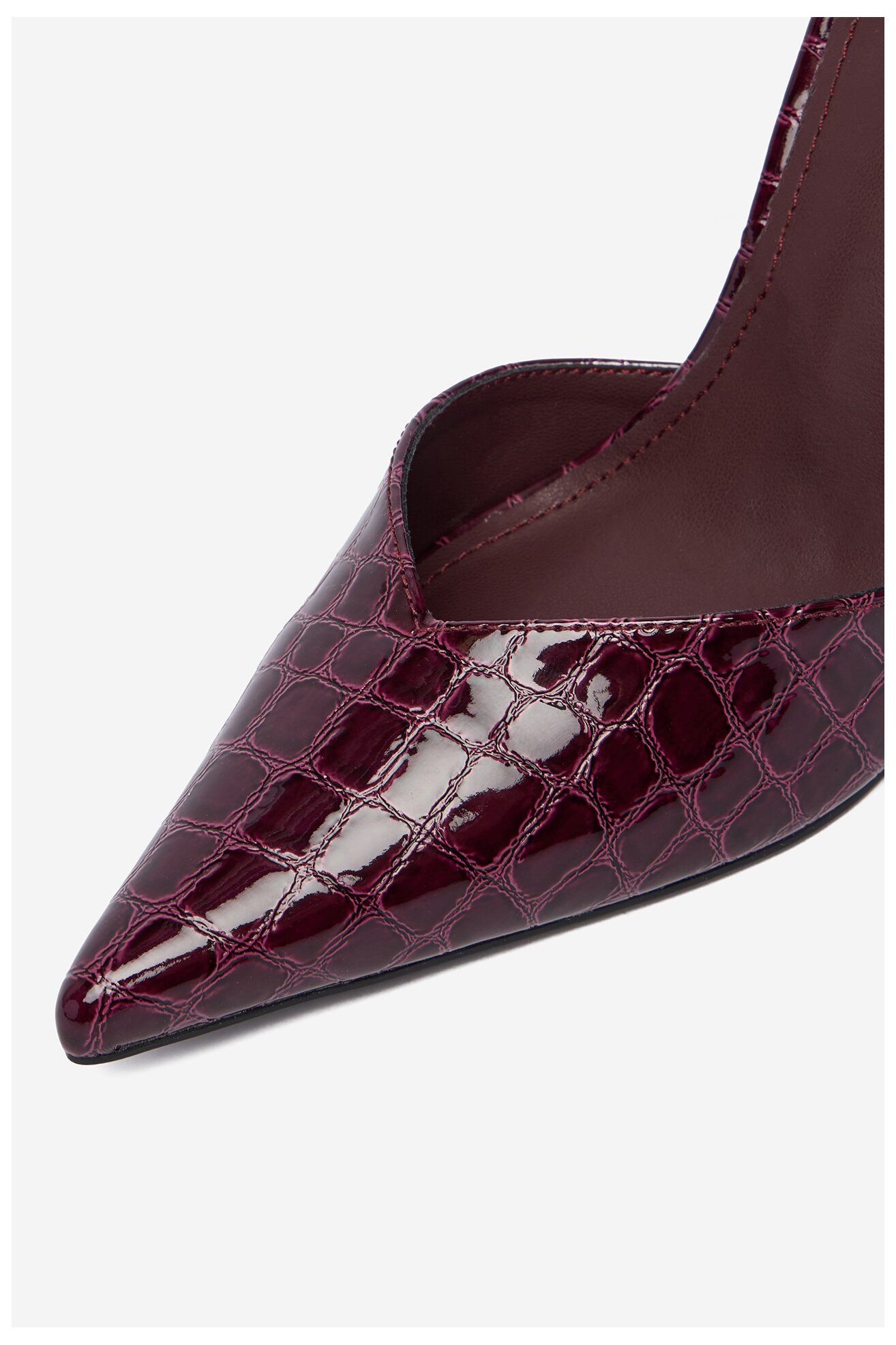 Cipele na štiklu DeeZee CEO-LS6049-10 BORDO