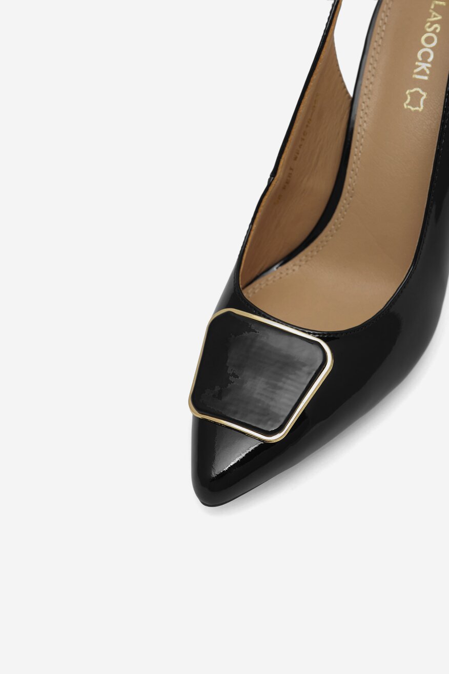 
                Lasocki - Szpilki skórzane - 5905588302513