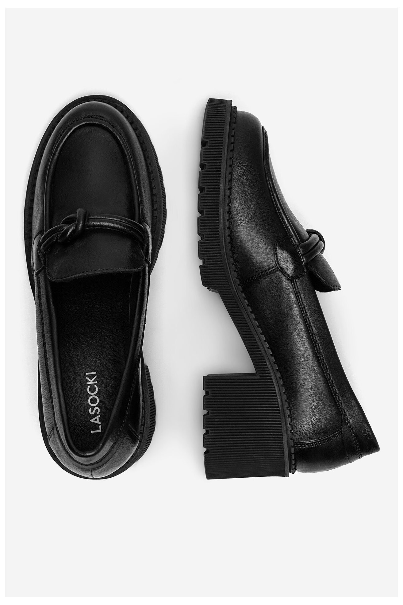 Mokaszin Lasocki WI32-SL-26303 FEKETE