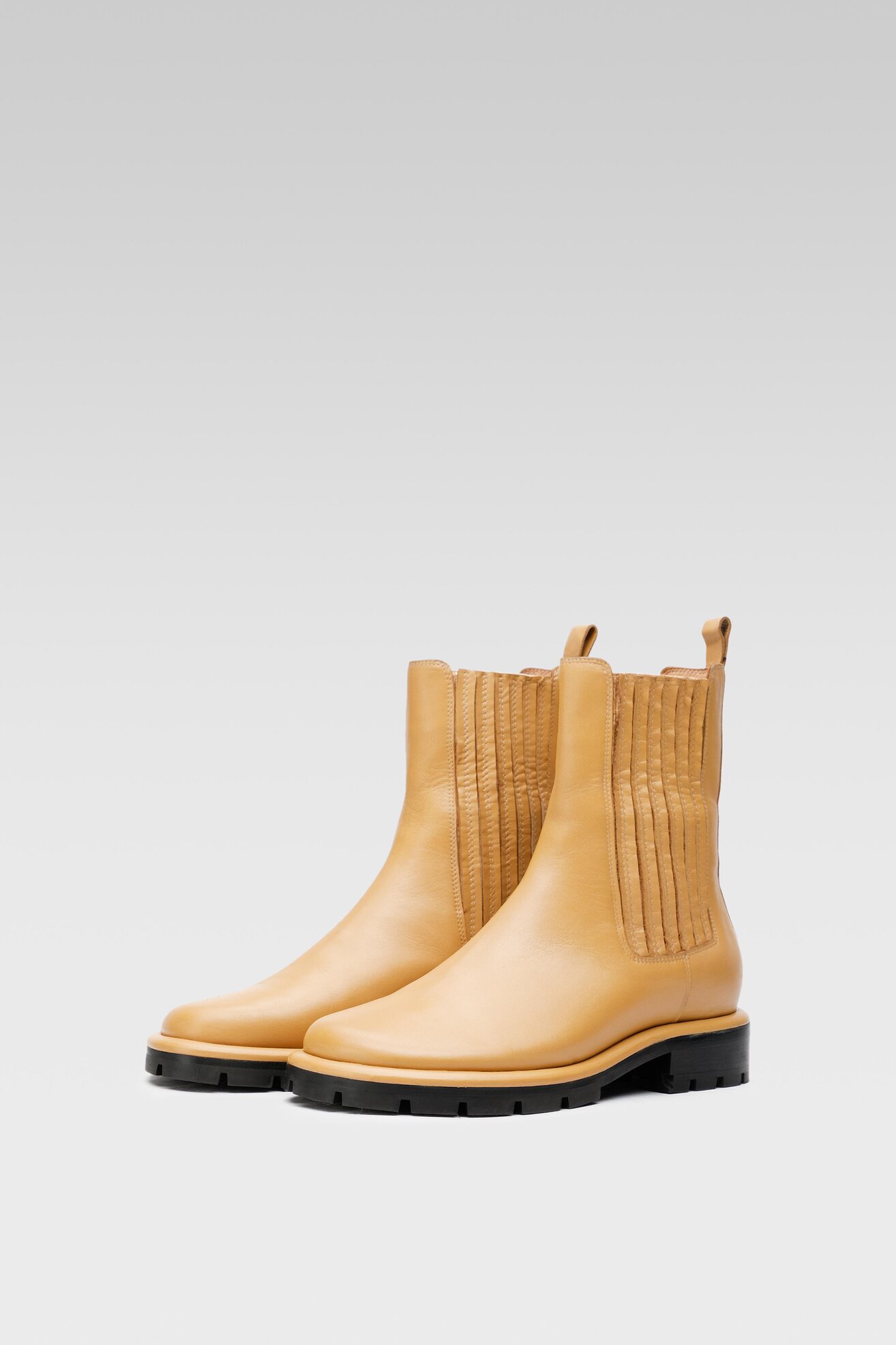 Botki Gino Rossi NAOMI-B11 Beżowy ciemny