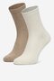 Чорапи NINE WEST CEO_AS_NW_08_W_AW25 (2 PACK)R БЕЖОВ
