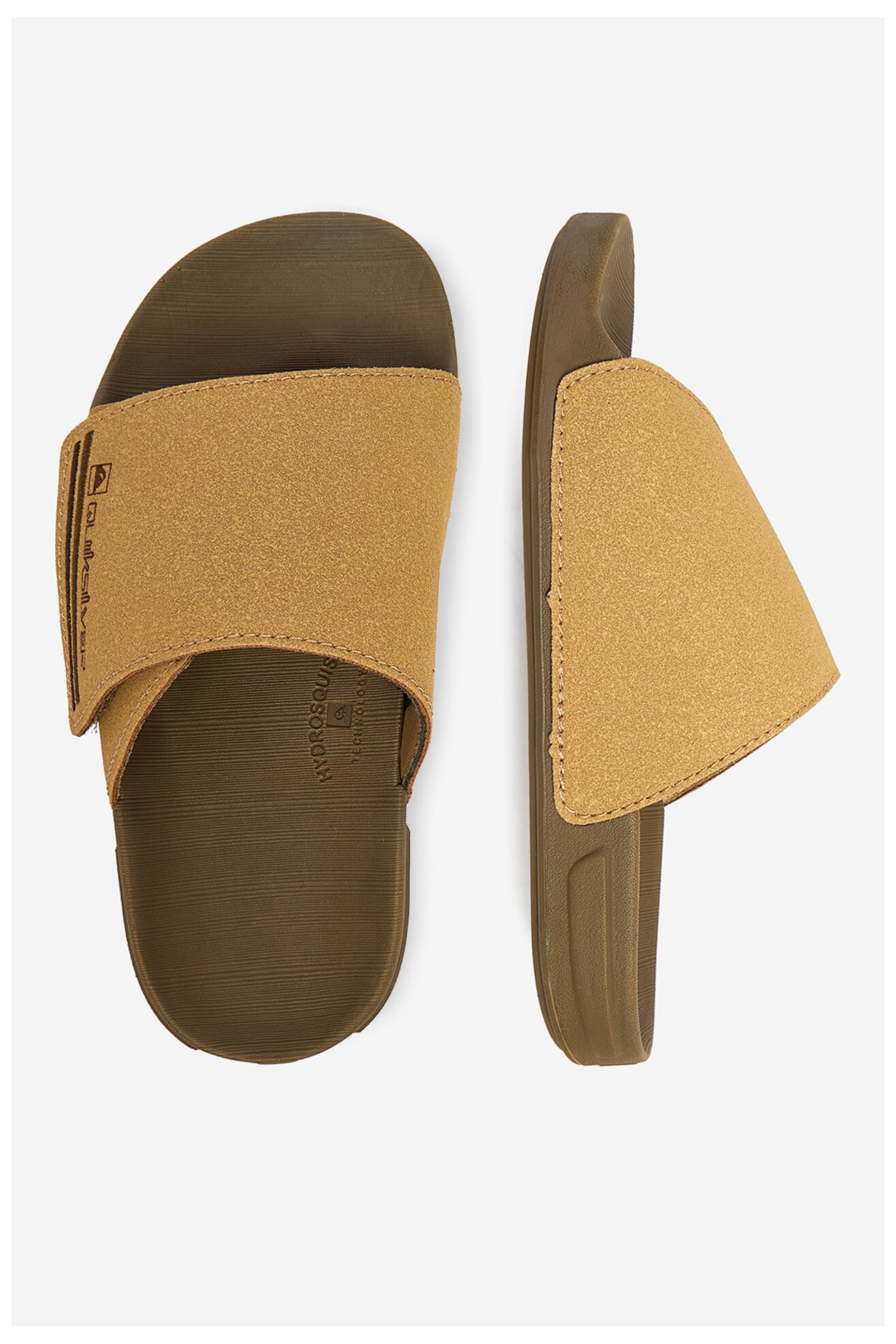 Шльопанець для басейну QUIKSILVER EO-POCHI SUEDE CQ10164YT БЕЖЕВИЙ