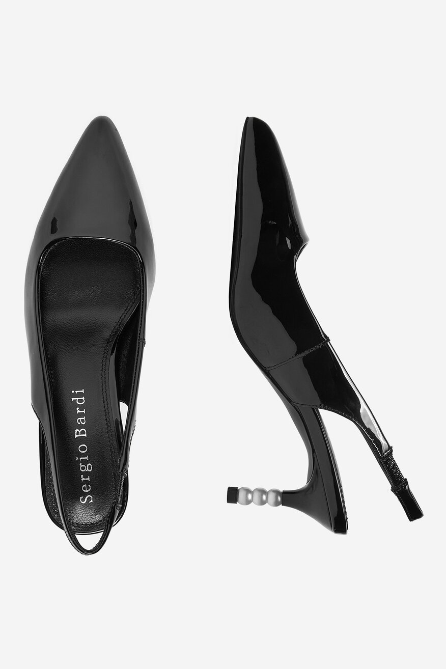 Pantofi cu toc Sergio Bardi NEGRU - 5903698047539