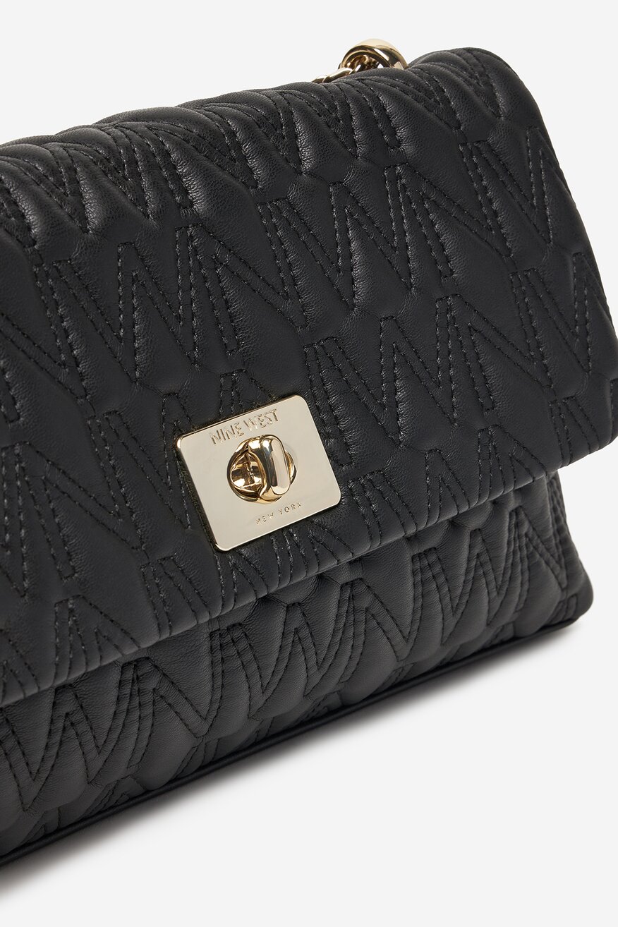 Kézitáska NINE WEST FEKETE - 5906751317341