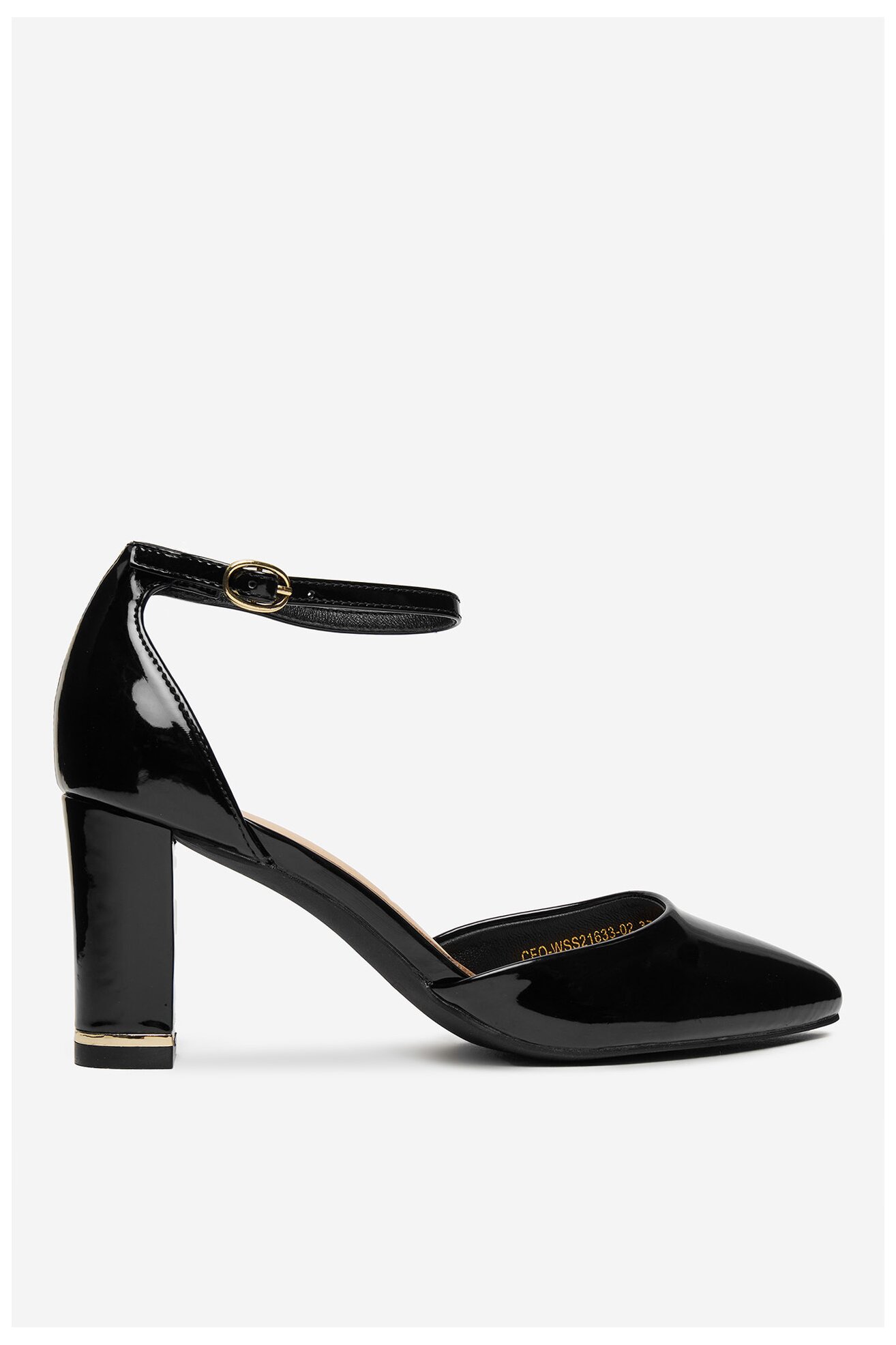 Czółenka Lasocki CEO-WSS21633-02 Czarny