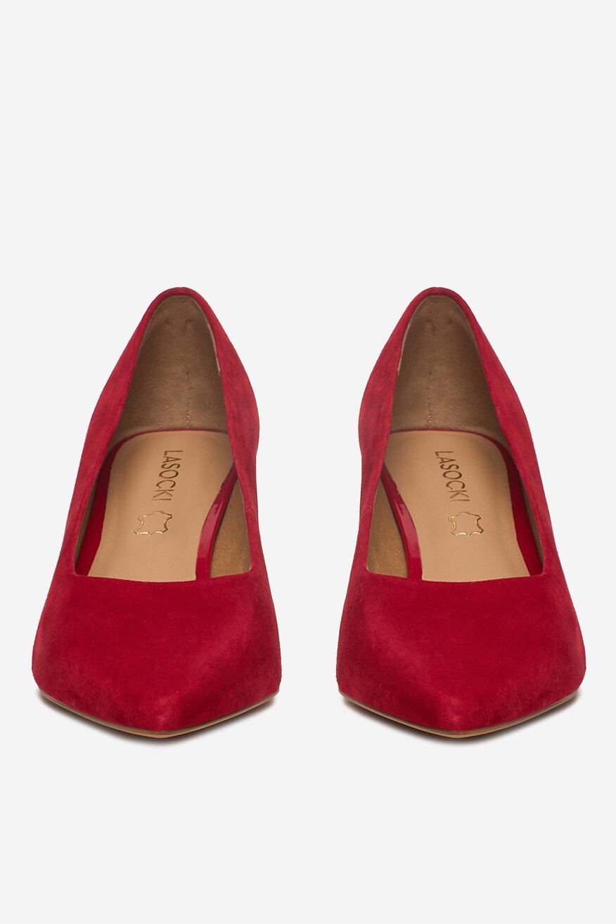 
                Елегантни обувки Lasocki ЧЕРВЕН - 5906751657218