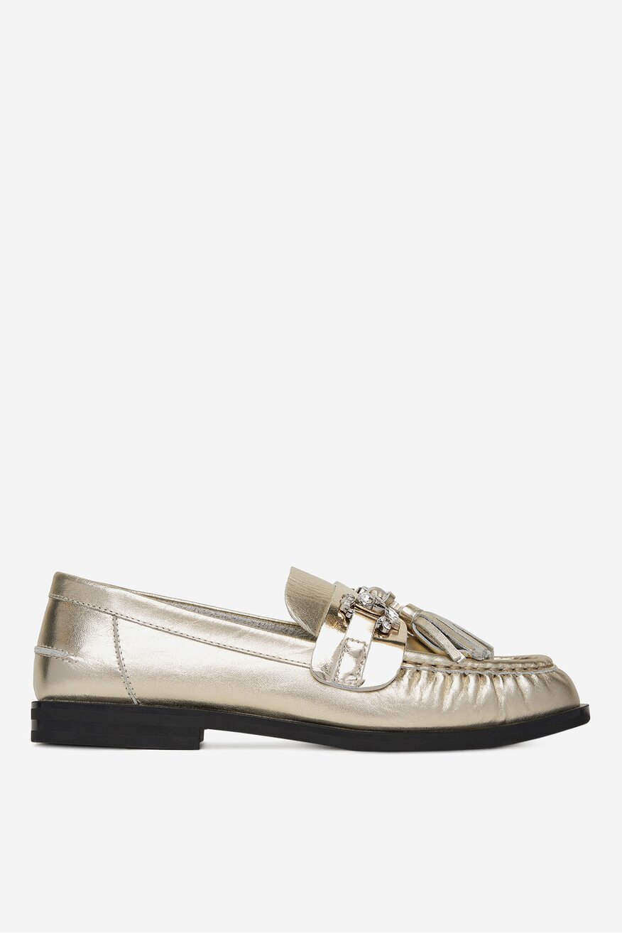 
                Мокасини EVA MINGE ЗОЛОТИЙ - 5903419904486