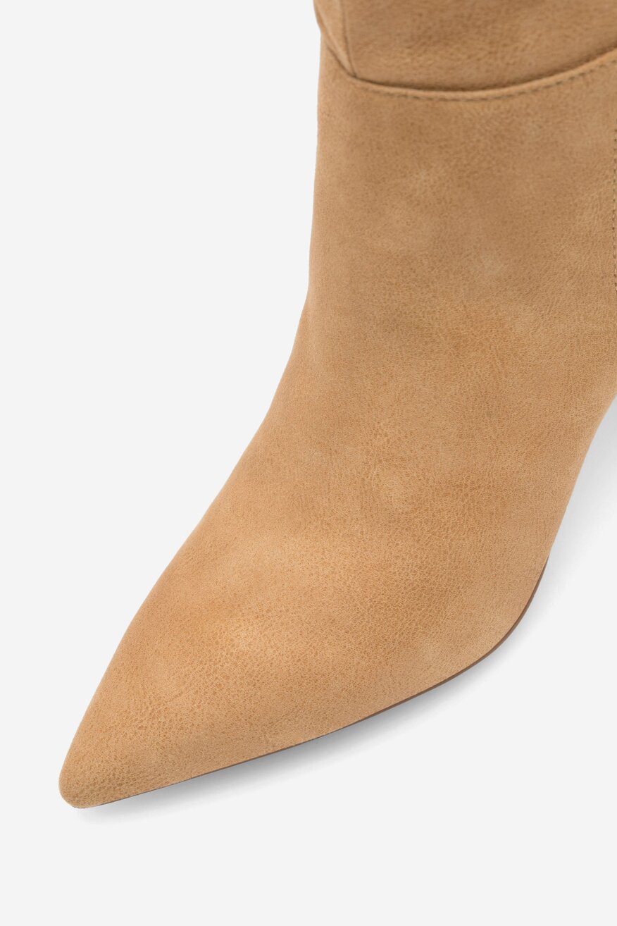 Kozačky NINE WEST BÉŽOVÁ - 5905588147350