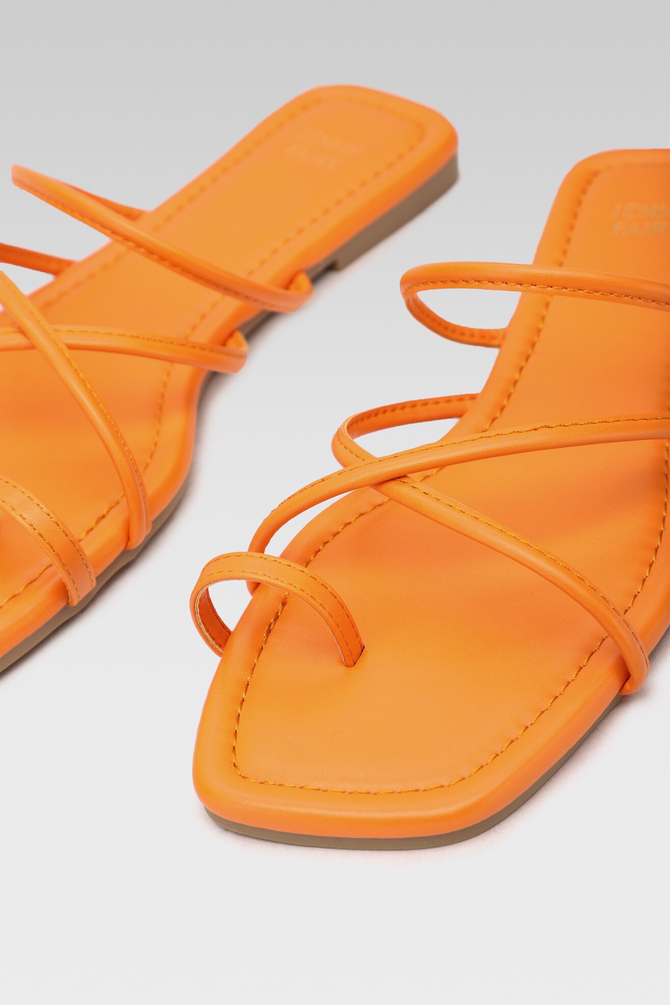 Klapki Jenny Fairy LS5521-01 Pomarańczowy