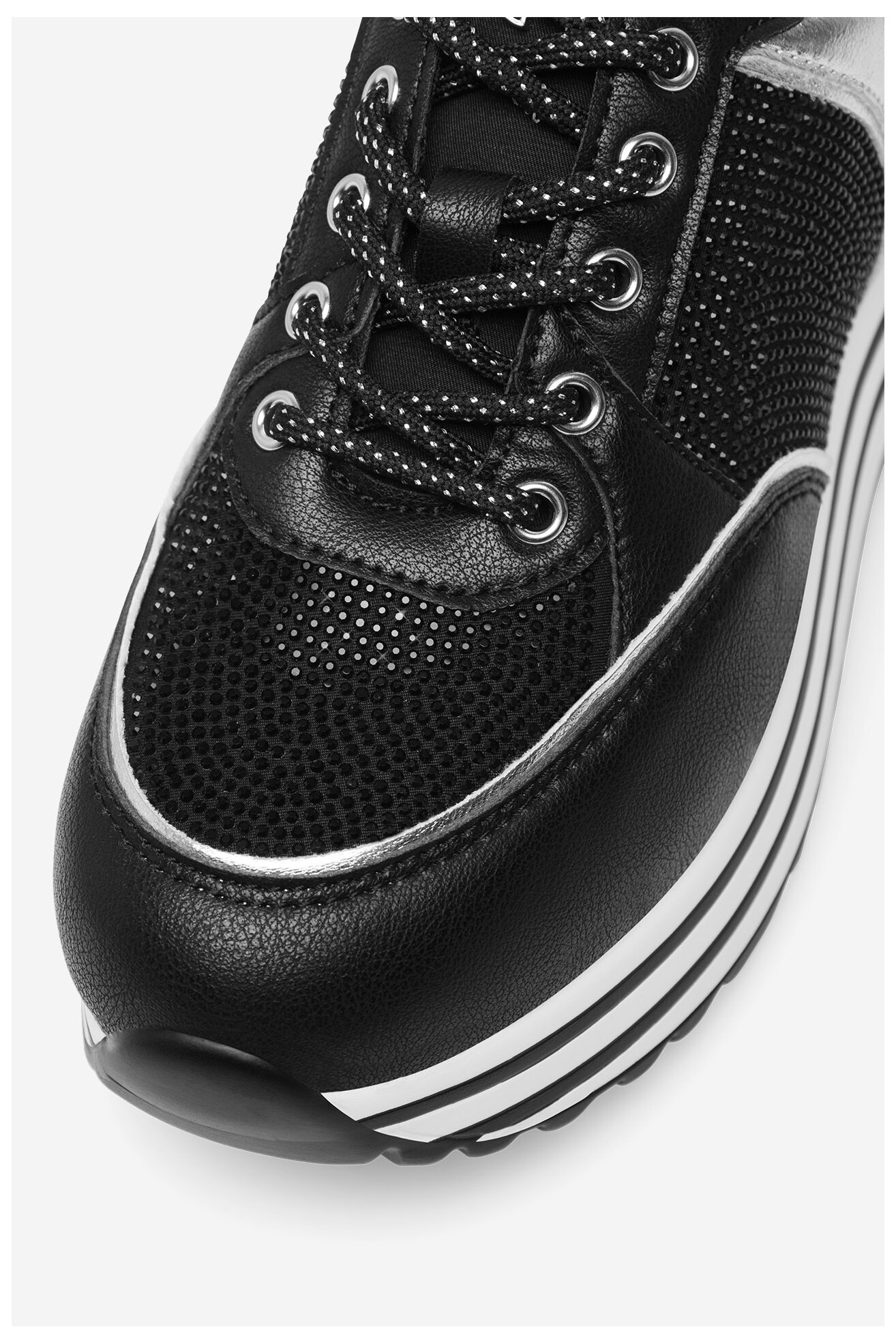 Кросівки EVA MINGE WYL3795-1 ЧОРНИЙ