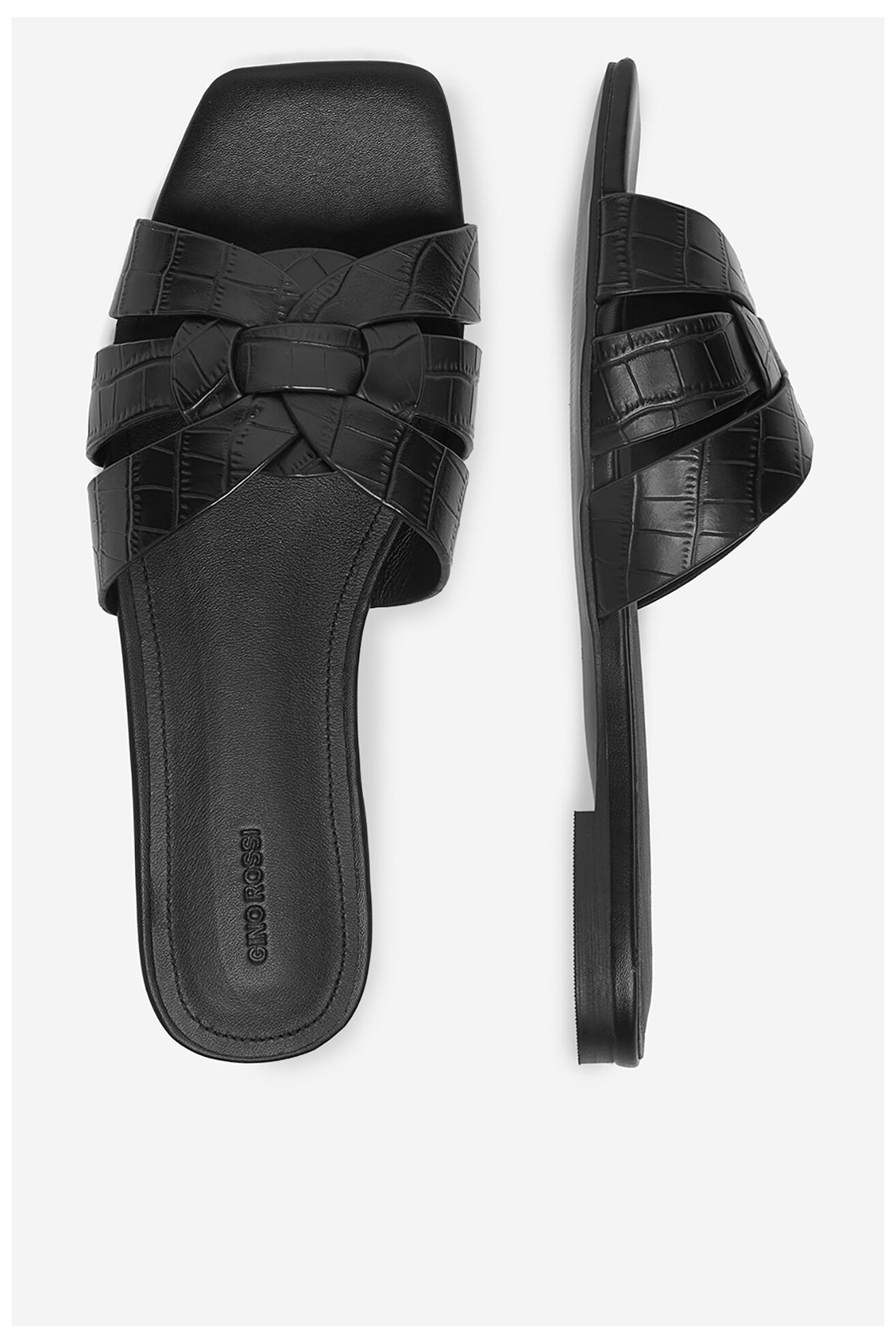 Шльопанець Gino Rossi C-WS1190-01 ЧОРНИЙ