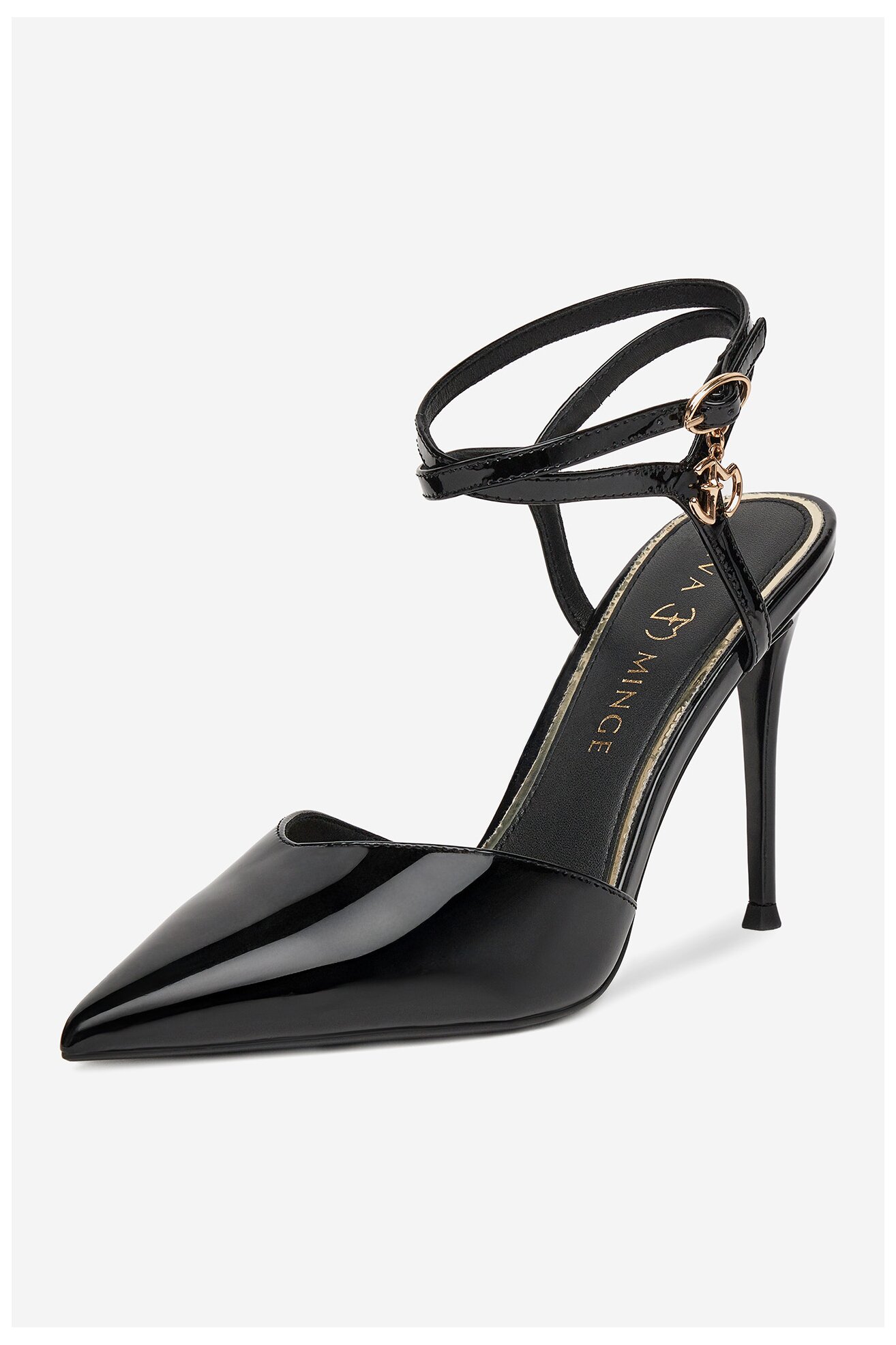 Körömcipő EVA MINGE MONA-SLT1582-2 FEKETE