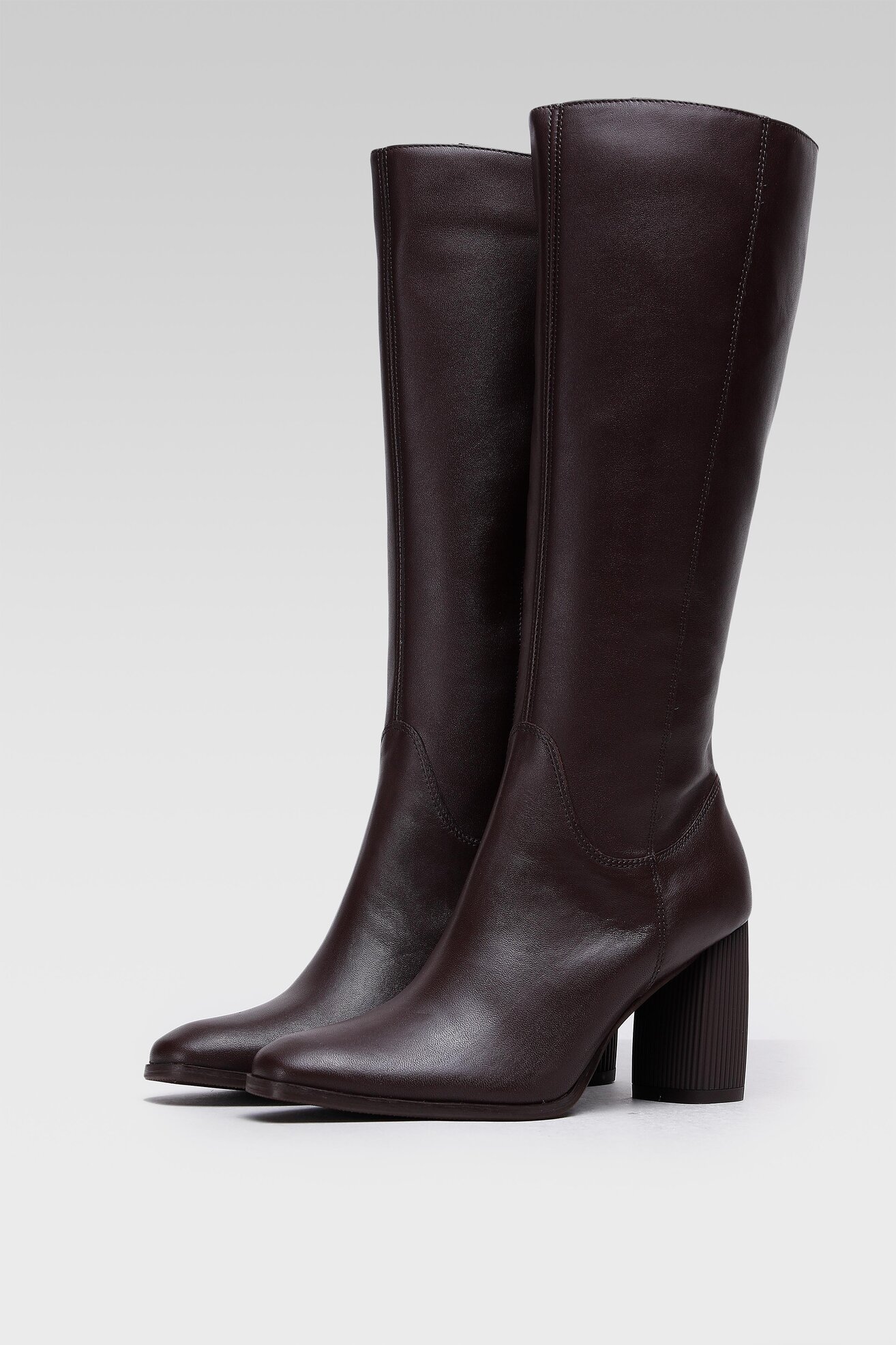 Kozaki Lasocki 7546-05 Brązowy