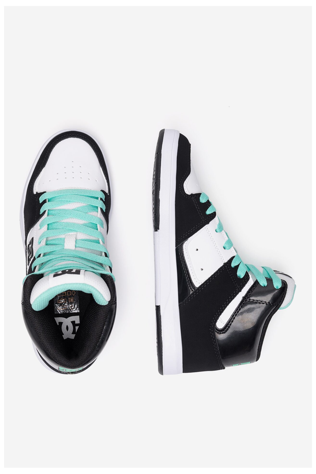 Sportcipő DC Shoes CURE HI TOP ADJS700096-BWQ FEKETE