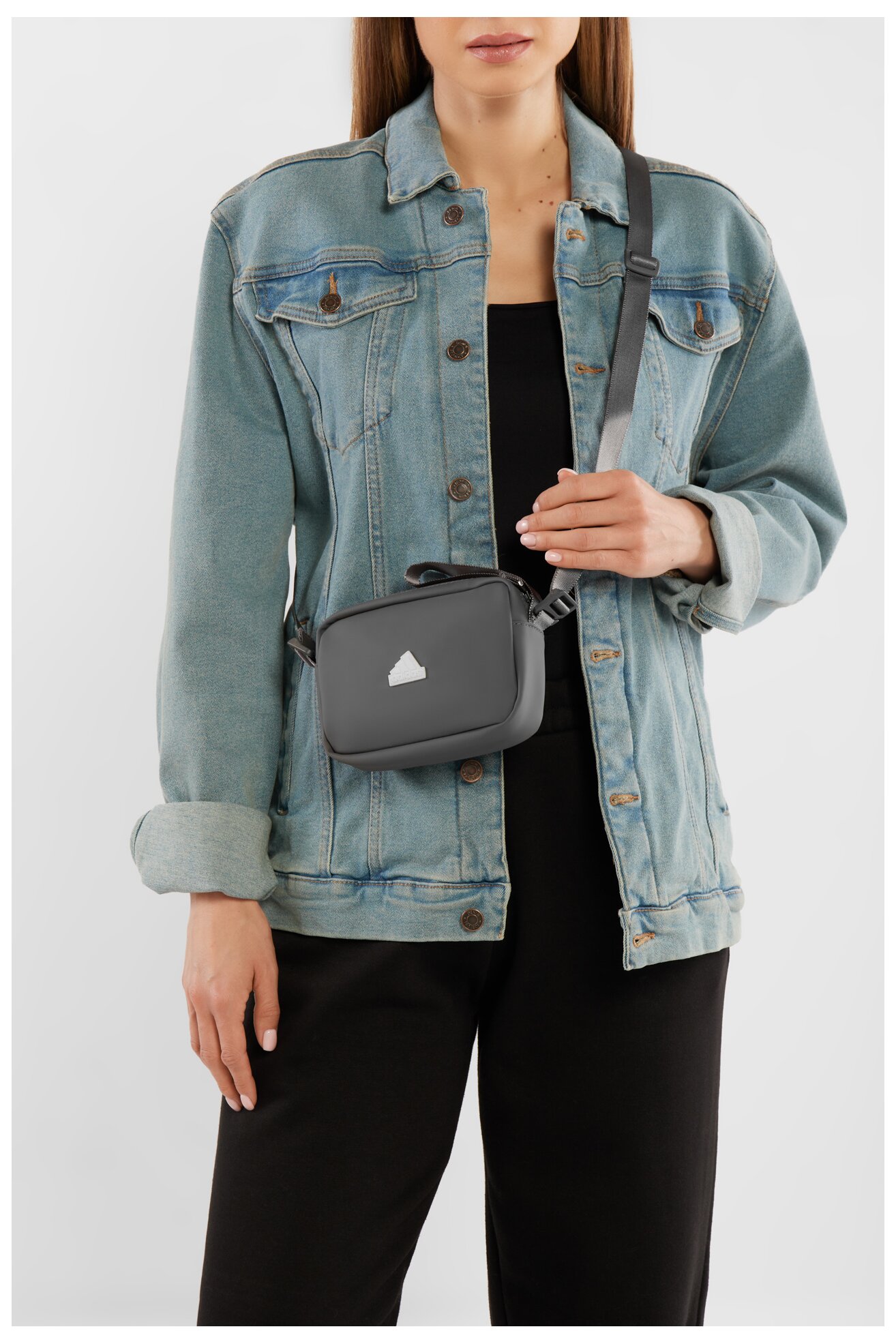 Torebka młodzieżowa adidas PU ESS BAG IN1865 Szary