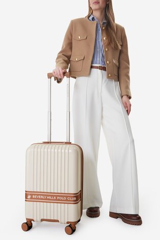 Валіза Beverly Hills Polo Club CEO-BHPC-WAL-008-S БЕЖЕВИЙ
