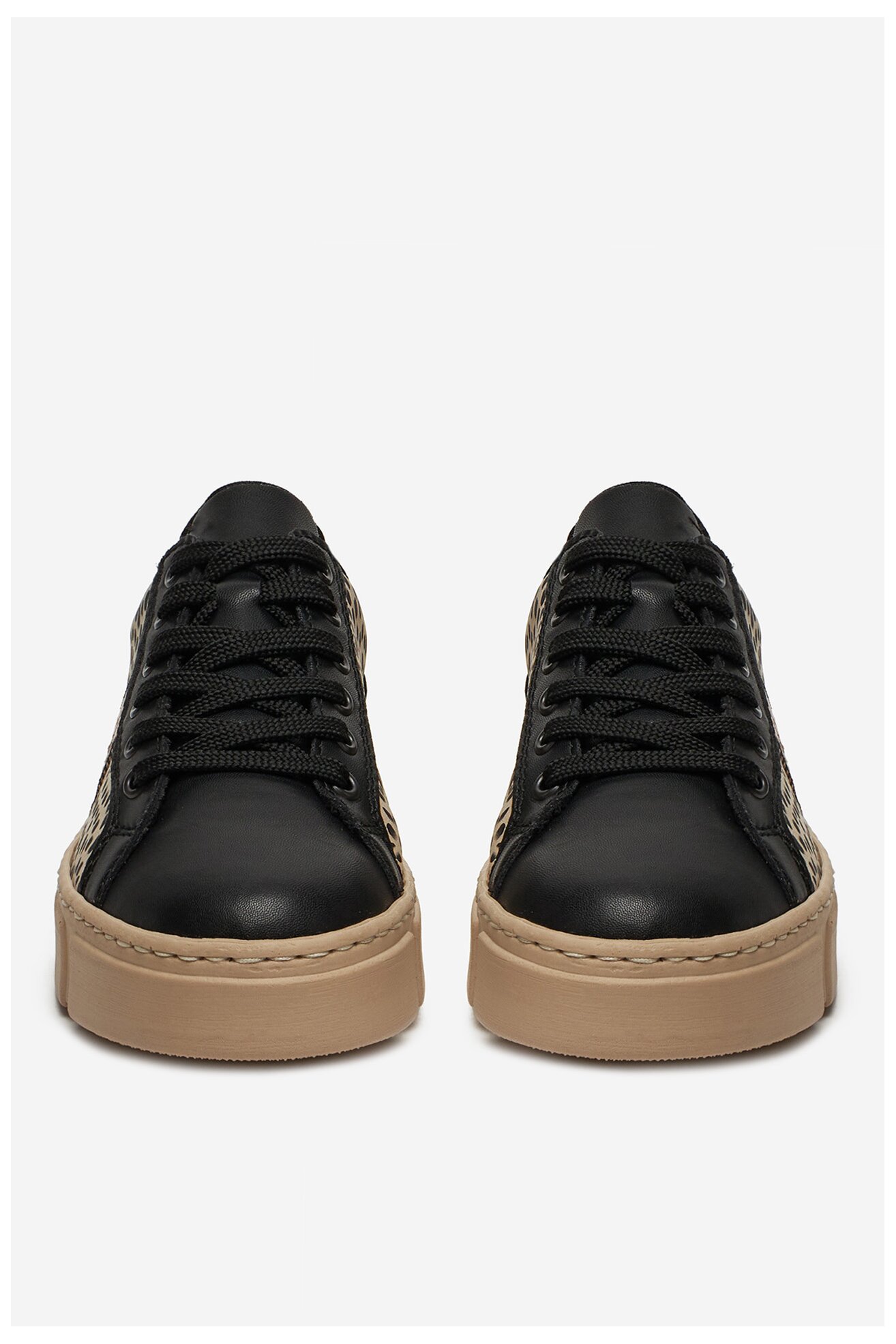 Sneakerși Rieker N5910-62 BEJ