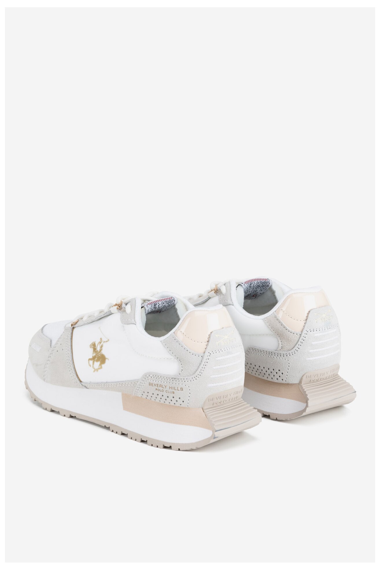 Obuwie sportowe Beverly Hills Polo Club CRUZ MIX 2 Beżowy