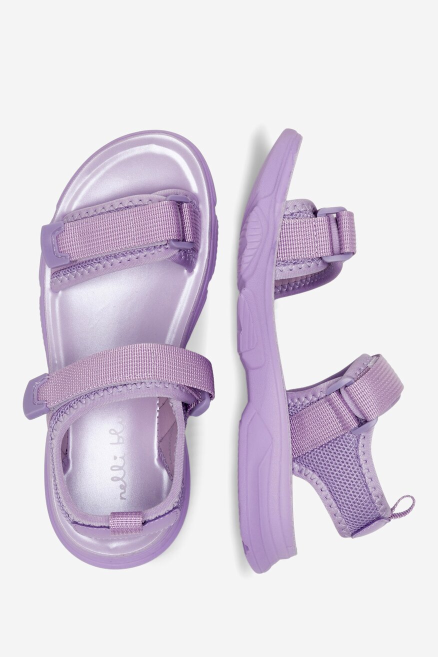 
                Nelli Blu - Sandały fioletowe - 5904862641959