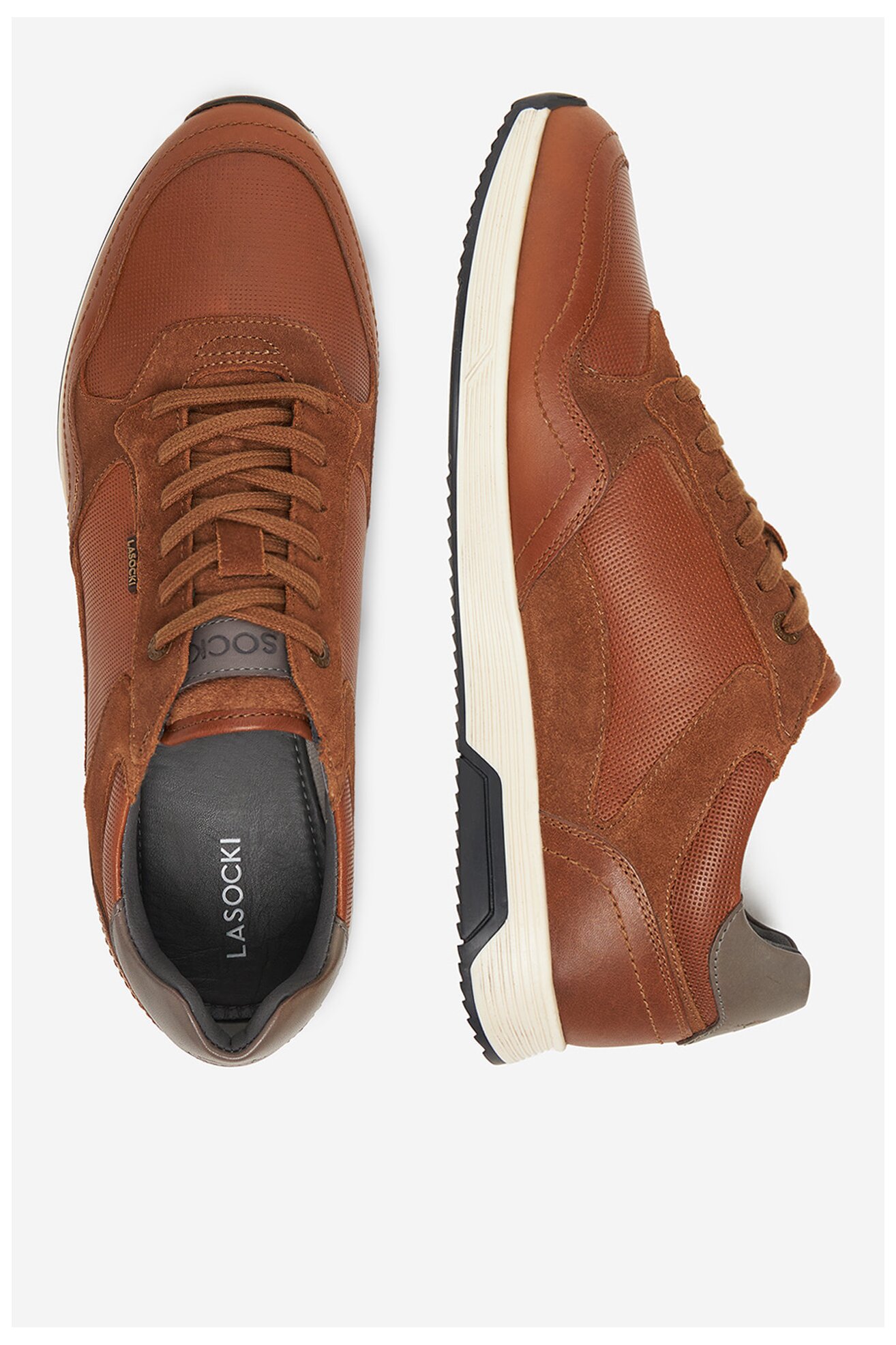 Półbuty Lasocki CEO-LUIS-03 MI24 Camel