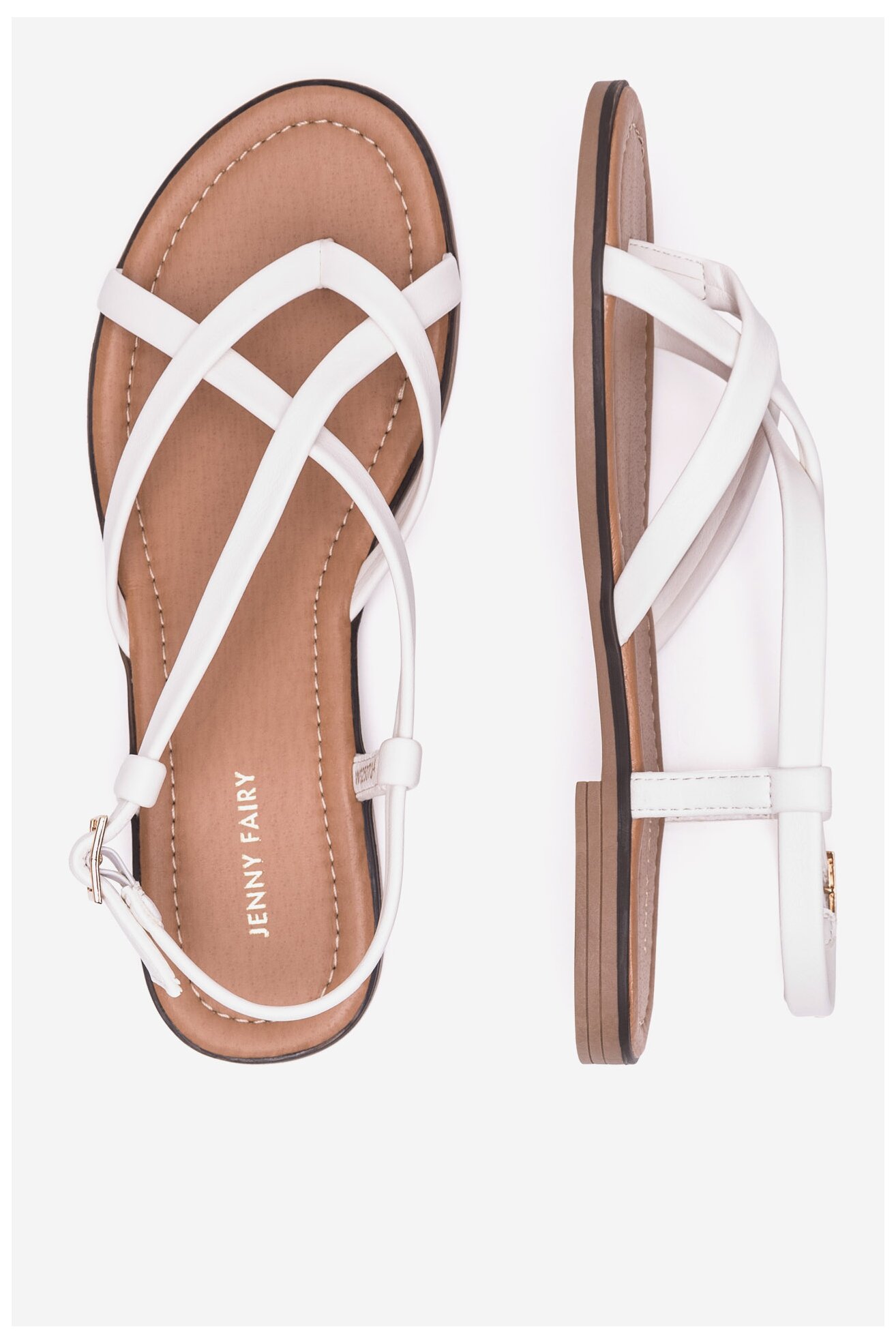 Sandały Jenny Fairy DEMI WS250723-4 Biały