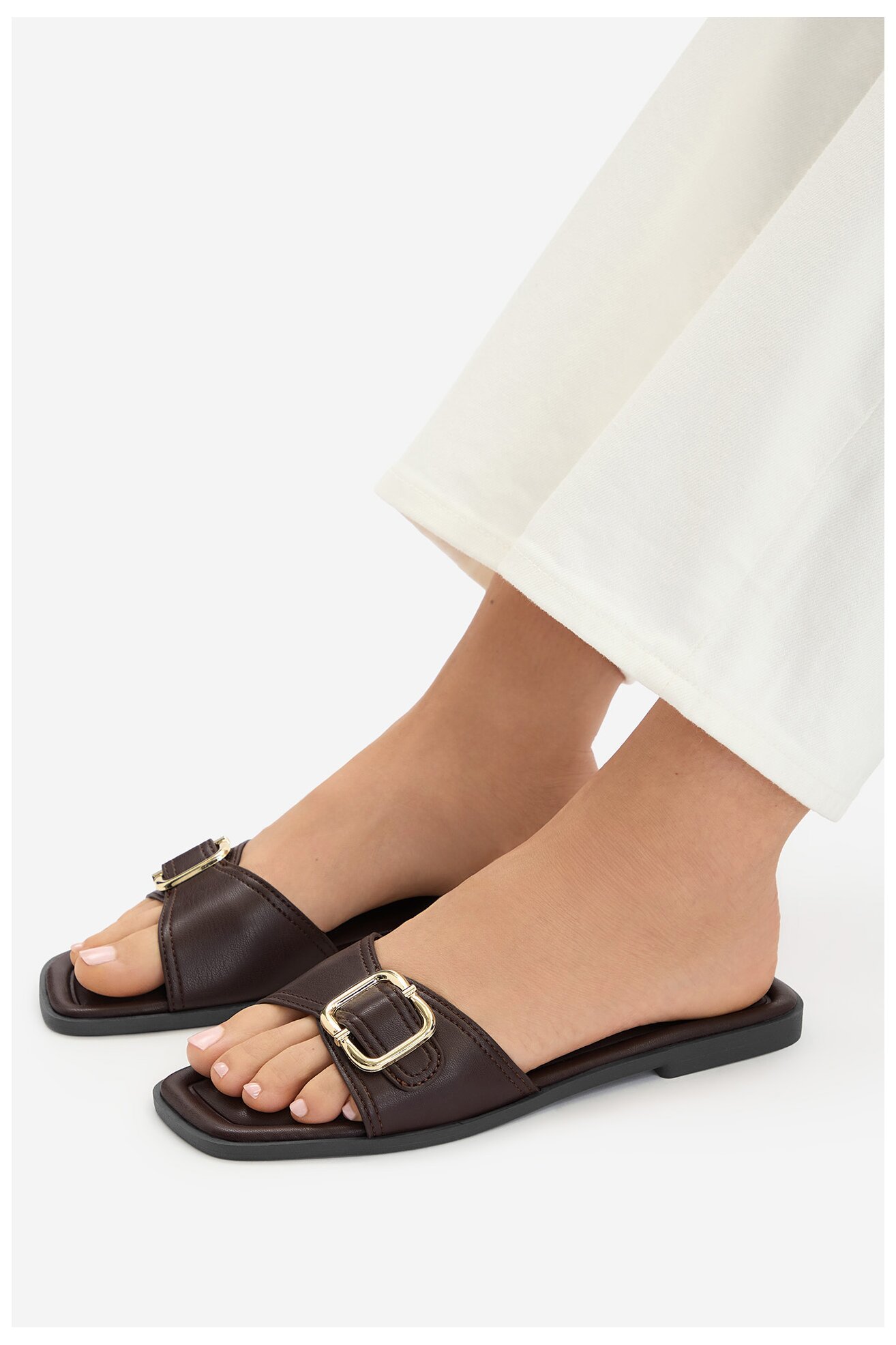 Шльопанець Jenny CEO-JDJ63-25 КОРИЧНЕВИЙ