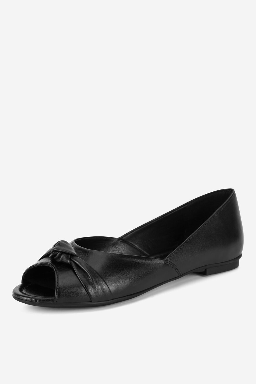 Lasocki - Baleriny skórzane - 5905588686514