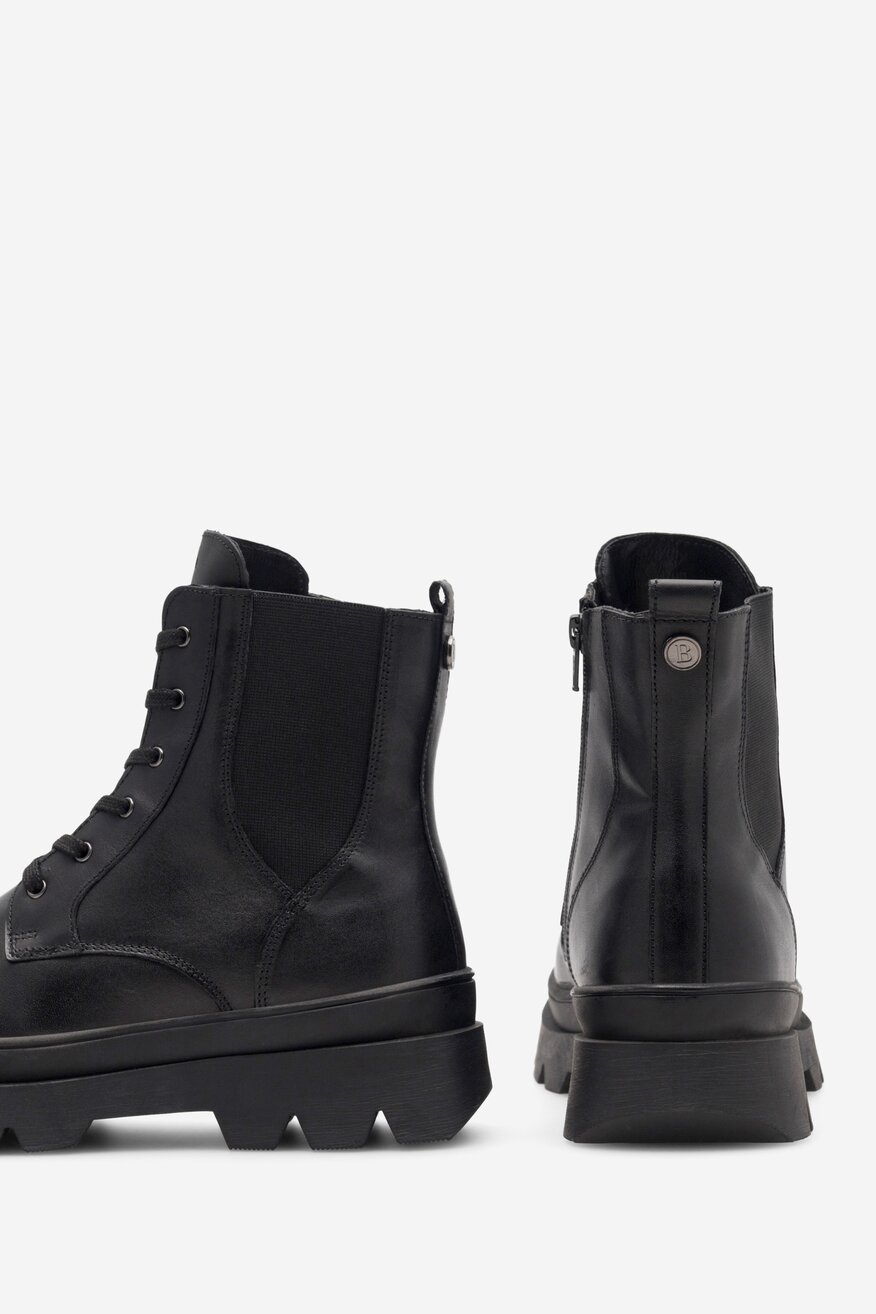 
                Badura - Trzewiki skórzane ocieplane - 5905588218715