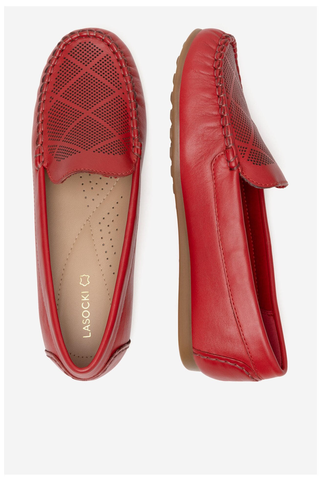 Mocasini Lasocki GRD-D520-05 ROŞU