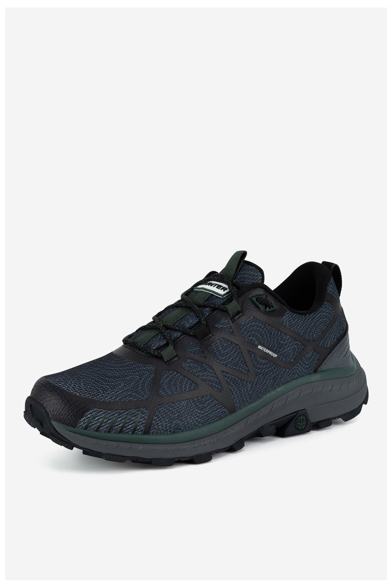 Túracipő HUNTER MAKANA HIKER WP FEKETE