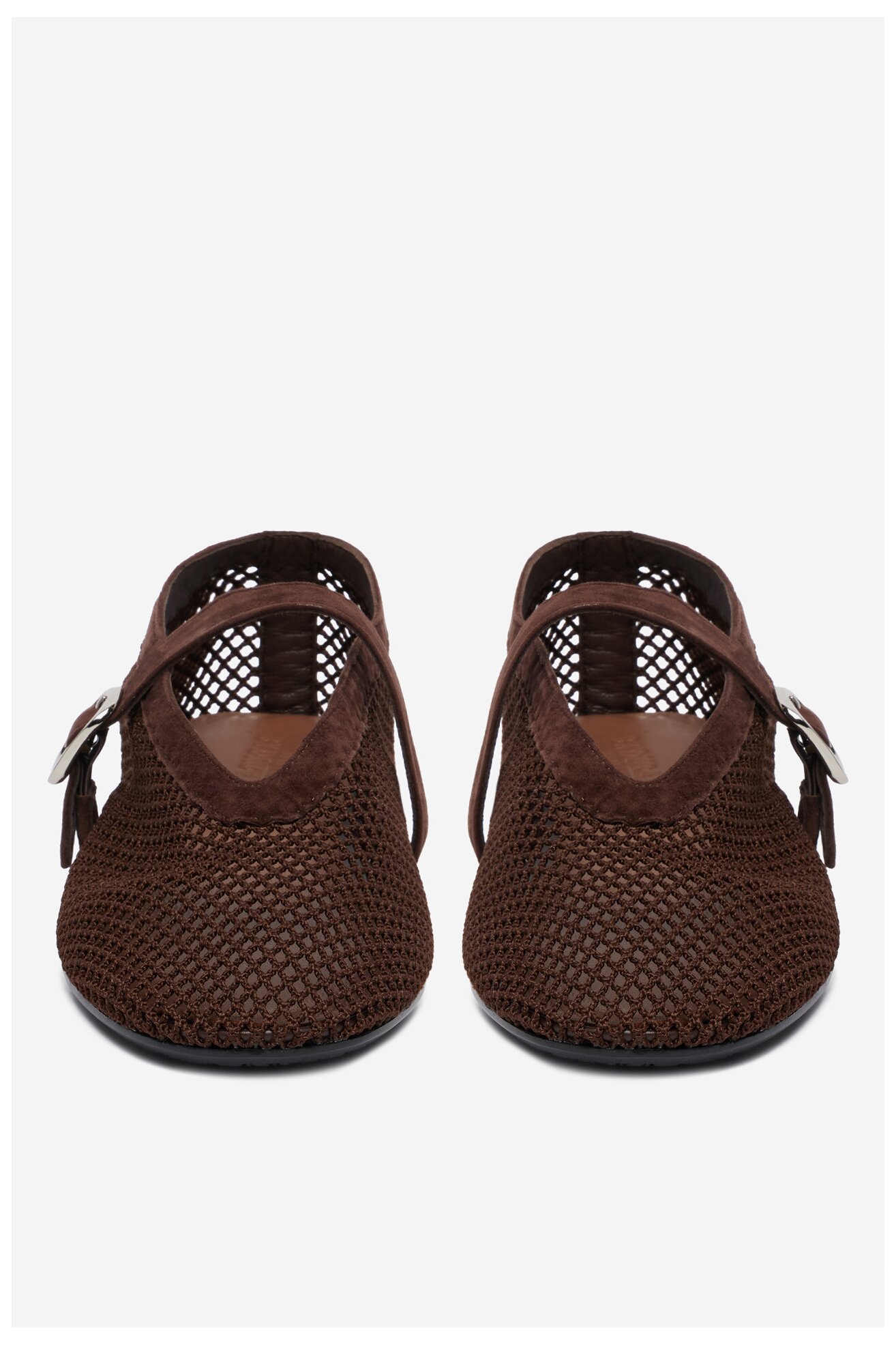 Baleriny Badura MIMOSA-SLT-24067P-52 Brązowy ciemny