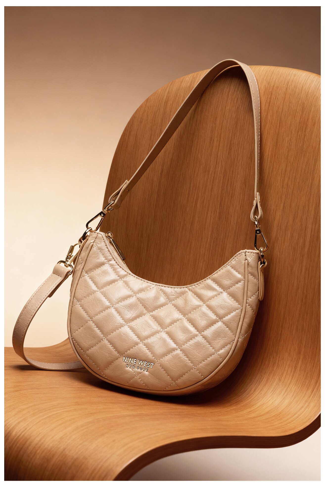 Kézitáska NINE WEST CEO-ROSE-LA374-4068 BÉZS