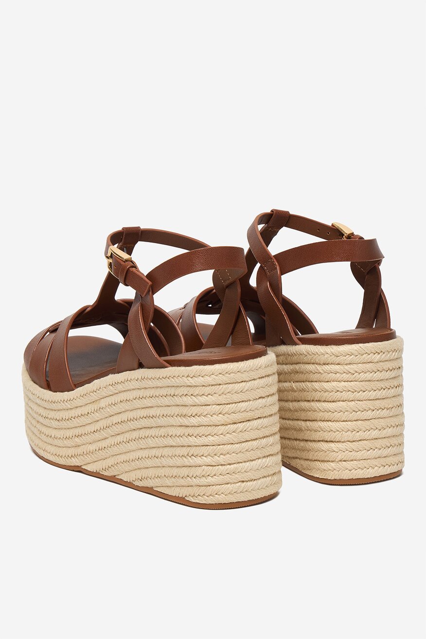 Badura - Espadryle skórzane - 5906751671115