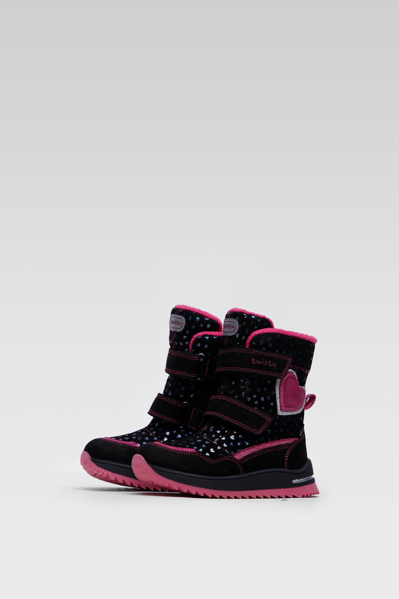 Kozaki Twisty CI12-TEDDY-03 Czarny