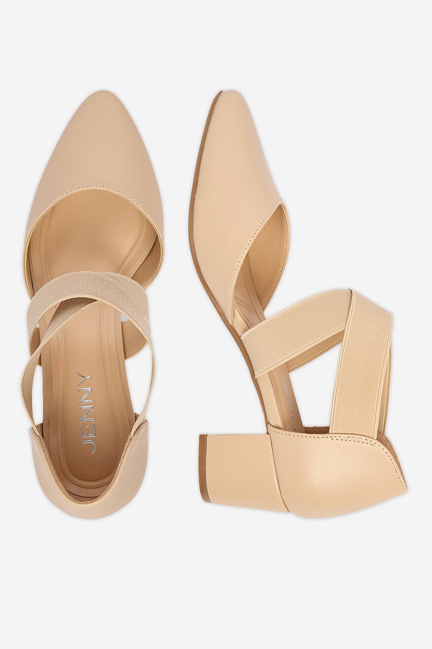 Елегантни обувки Jenny БЕЖОВ - 5906751712955