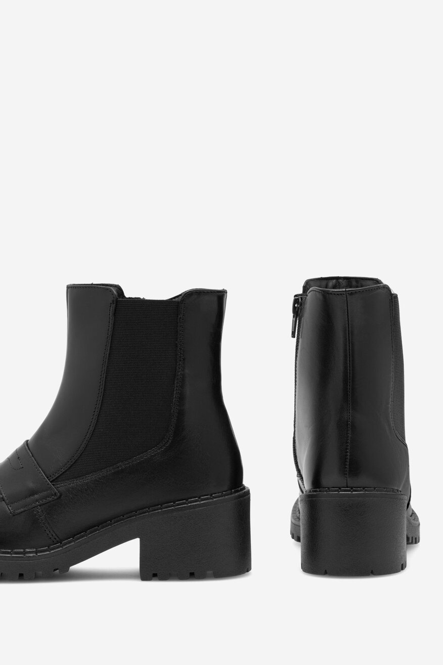 Sergio Bardi - Botki skórzane ocieplane - 5905588162162