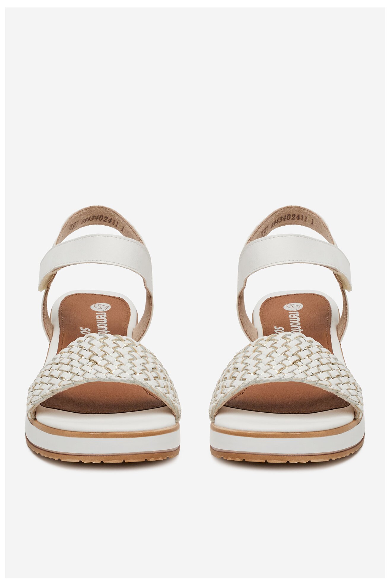 Sandały Remonte D6465-80 Biały