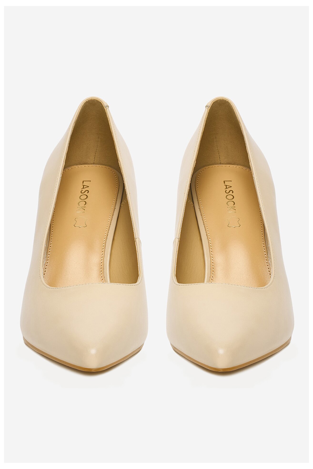 Елегантни обувки Lasocki CEO-WS1619-02 БЕЖОВ