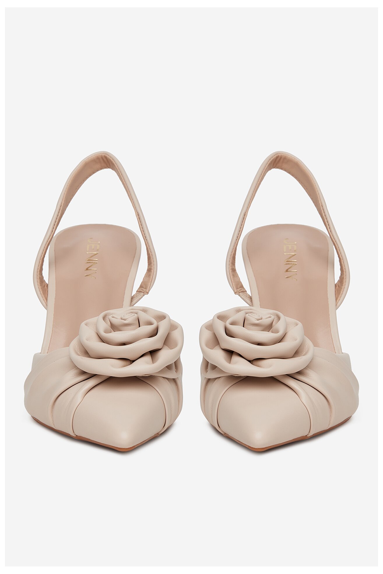 Czółenka Jenny WFA3607-1 Beżowy