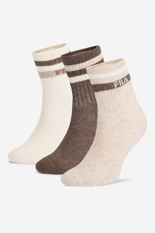 Шкарпетка Fila F8207-AW24 (3-PACK) КРЕМОВИЙ