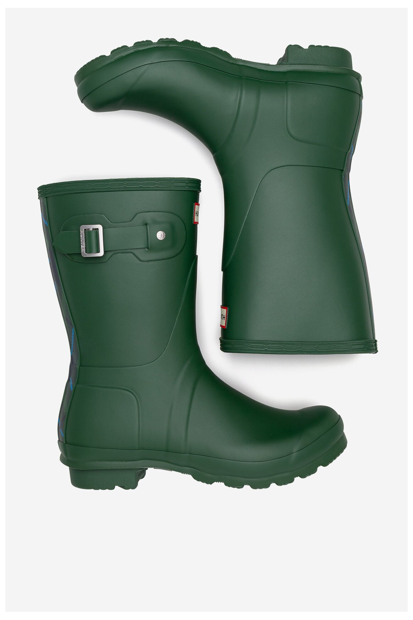 Гумени ботуши HUNTER HFRW0006242 ЗЕЛЕН