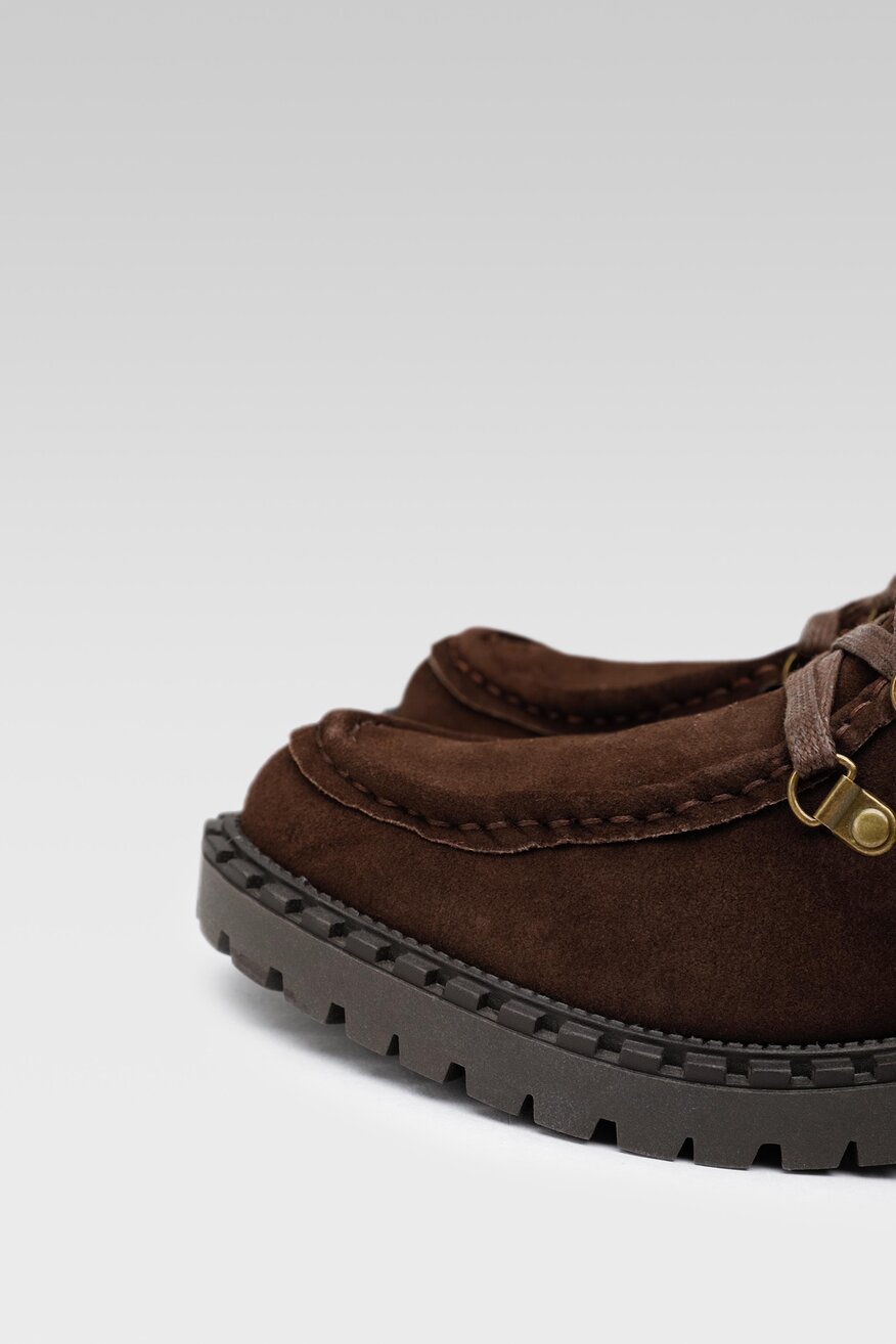 Lasocki - Trzewiki skórzane ocieplane - 5904862196800